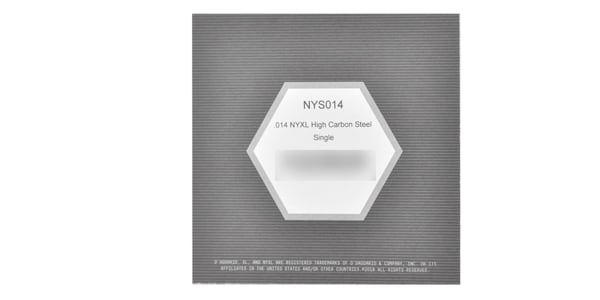 DADDARIO ( ダダリオ ) / NYS014 NYXL Single Plain Steels .014画像2