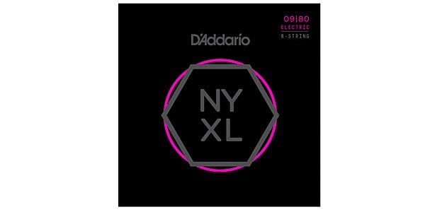 DADDARIO/NYXL0980 NYXL 8-String Electric Guitar Strings, Super Light