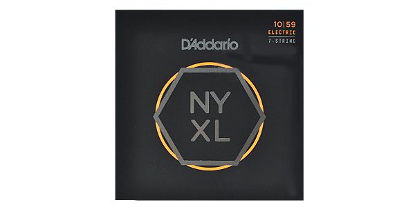 DADDARIO/NYXL1059 NYXL 7-String Electric Guitar Strings Regular Light