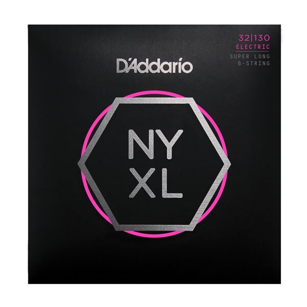 DADDARIO/NYXL32130SL Super Long Scale Regular Light 6-Strings 32-130