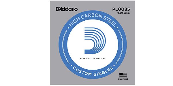 DADDARIO/PL0085 Single Plain Steel 0085