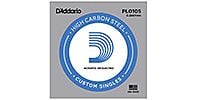 DADDARIO / PL0105 Single Plain Steel 0105