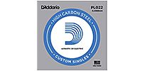 DADDARIO / PL022 Single Plain Steel 022