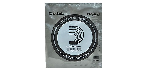 DADDARIO/PSG021 Single XL ProSteels Wound 021