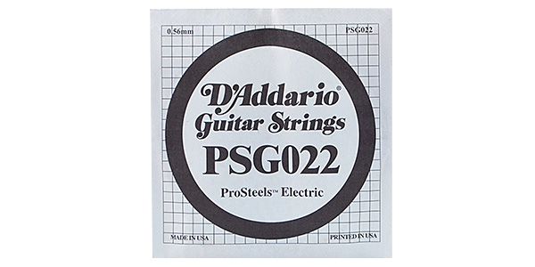 DADDARIO/PSG022 Single XL ProSteels Wound 022