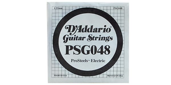 DADDARIO/PSG048 Single XL ProSteels Wound 048