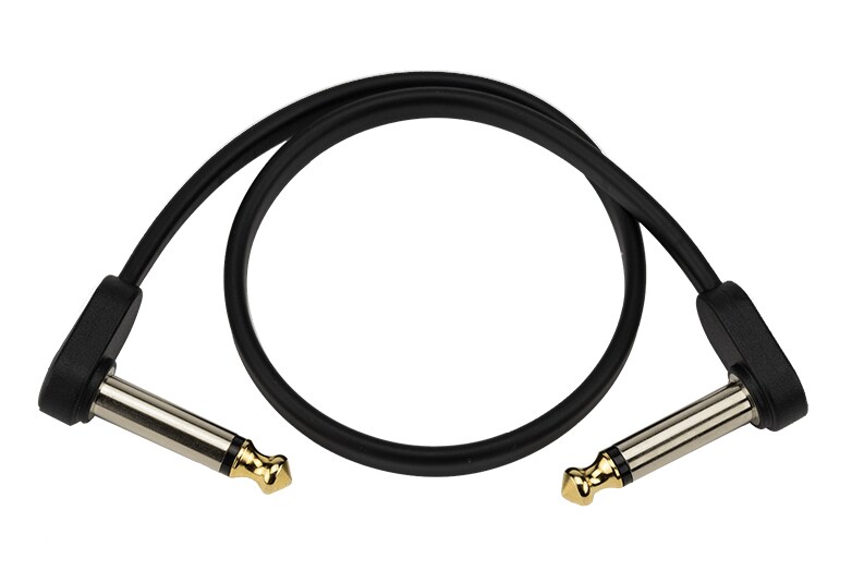 DADDARIO/PW-FPRR-01 Flat Patch Cables, Right-Angle, 1ft