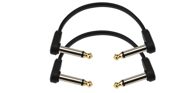 DADDARIO / PW-FPRR-204 Flat Patch Cables, Right-Angle, 4 inches