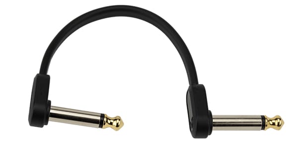 DADDARIO / PW-FPRR-204OS Flat Patch Cables, Offset Right-Angle, 4inches