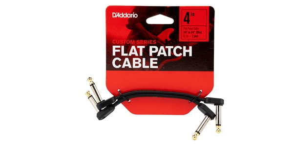 DADDARIO / PW-FPRR-204OS Flat Patch Cables, Offset Right-Angle, 4inches画像2