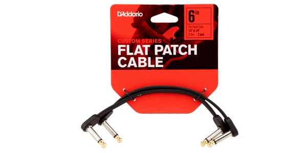 DADDARIO ( ダダリオ )  / PW-FPRR-206 Flat Patch Cables, Right-Angle, 6 inches画像2
