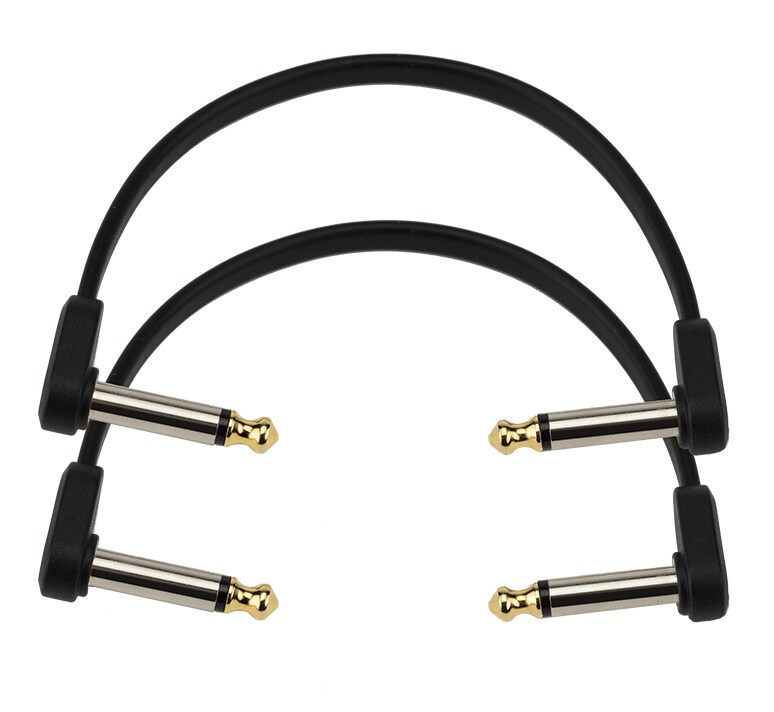 DADDARIO/PW-FPRR-206 Flat Patch Cables, Right-Angle, 6 inches