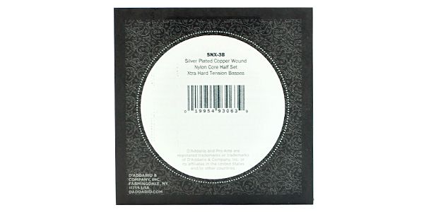 DADDARIO ( ダダリオ )  / SNX-3B Nylon Core Silver Plated Copper Bass Half Extra Hard 画像2
