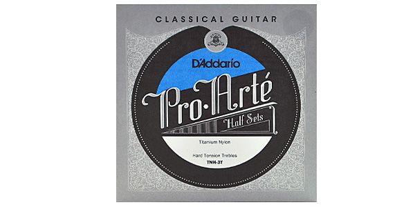 DADDARIO/TNH-3T Half Set Pro-Arte Titanium Trebles Hard Tension