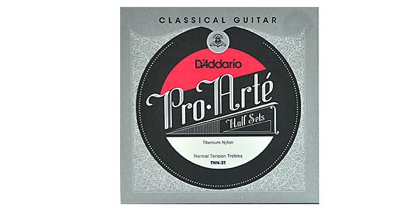 DADDARIO/TNN-3T Pro-Arte Titanium Nylon Treble Half Sets Normal