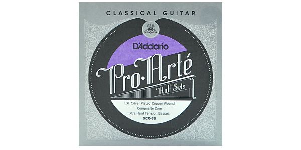 DADDARIO/XCX-3B Half Set Pro-Arte Composite EXP Silver Extra Hard