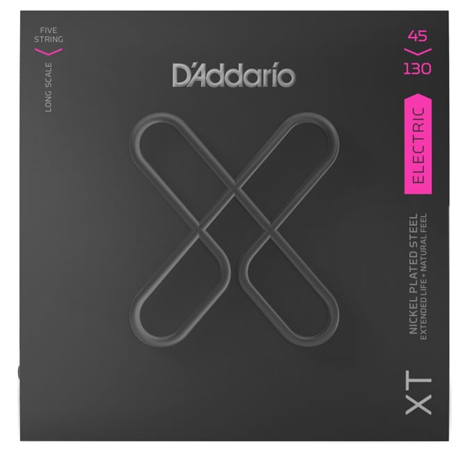 DADDARIO/XTB45130 Regular Light, 5-String / Long Scale Set