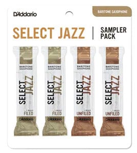 D'Addario Woodwinds / DSJ-L3S バリトンサックス セレクトジャズ サンプラーパック