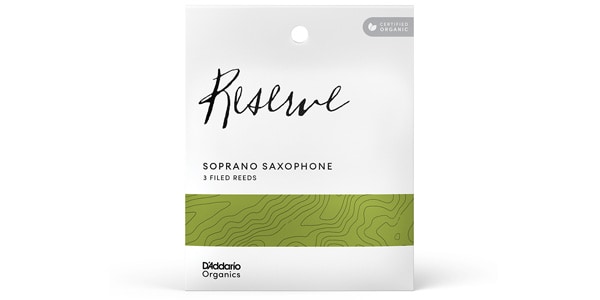 D&#39;Addario Woodwinds ( ダダリオウッドウインズ )  / ソプラノサックスリード オーガニック レゼルヴ 2.5 3枚入