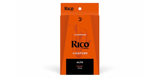 D&#39;Addario Woodwinds / RAS1LN Alto saxophone ligature Rico nickel画像3