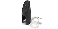 D'Addario Woodwinds / RAS1N alto saxophone ligature Rico nickel with cap