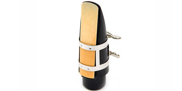 D&#39;Addario Woodwinds / RBC1N bass clarinet ligature Rico nickel with cap画像2