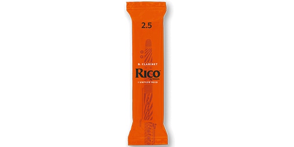 D&#39;Addario Woodwinds / Bb Clarinet Rico 2.5 Individual packs of 50画像2