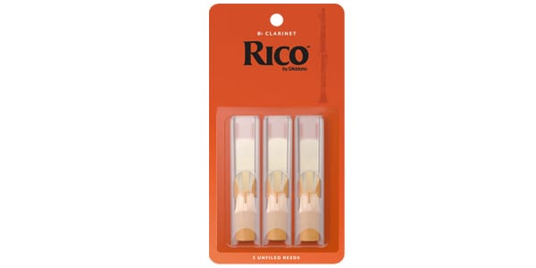 D&#39;Addario Woodwinds / Bbクラリネットリード リコ 3.0 3枚入り