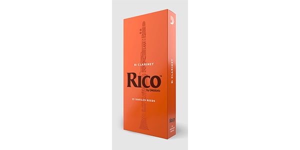 D&#39;Addario Woodwinds / RCA2515 Bb Clarinet Rico 1.5 25 pieces