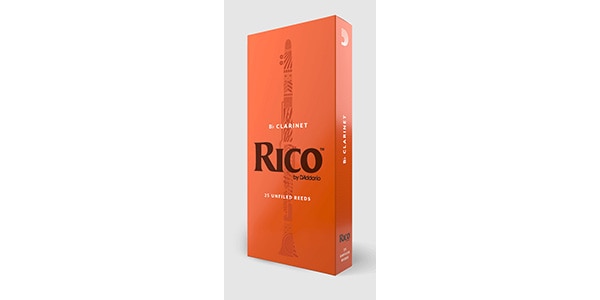 D&#39;Addario Woodwinds / RCA2530 Bb Clarinet Rico 3.0 25 pieces
