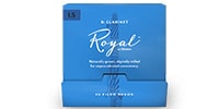 D'Addario Woodwinds / Bb Clarinet Reeds Rico Royal 1.5, pack of 25.
