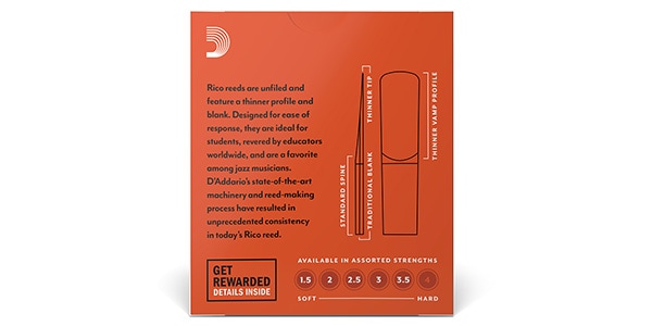 D&#39;Addario Woodwinds ( ダダリオウッドウインズ )  / アルトクラリネット リコ 3.0画像3