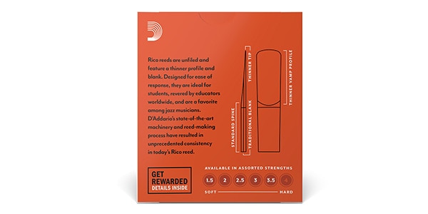 D&#39;Addario Woodwinds ( ダダリオウッドウインズ )  / アルトクラリネット リコ 3.5画像3