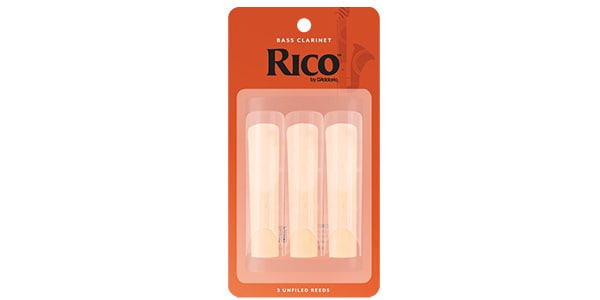 D&#39;Addario Woodwinds / Bass Clarinet Rico 3.0, pack of 3.