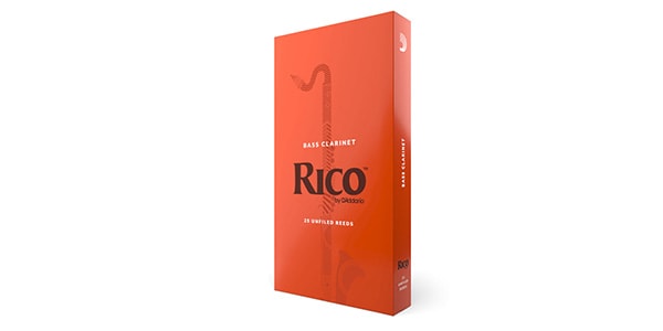D&#39;Addario Woodwinds / Bass Clarinet Rico 2.5 25pcs.