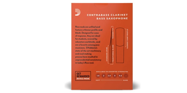 新登場 D'Addario WoodWinds ダダリオ リード Bbクラリネット用 RESERVE CLASSIC DCT1035 硬さ:3.5  10枚入り copycatguate.com