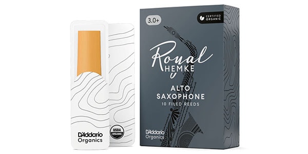 D'Addario Woodwinds / アルトサックスリード ロイヤル ヘムケ オーガニック 3.0+