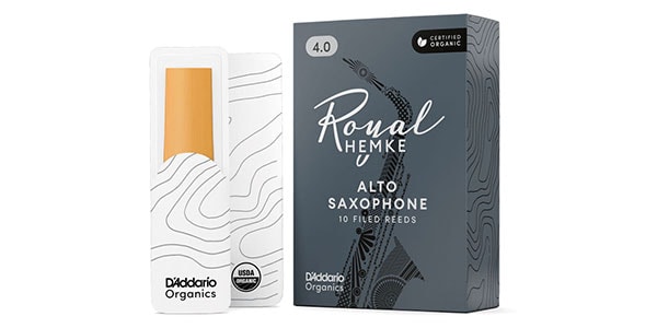 D'Addario Woodwinds ( ダダリオウッドウインズ ) / アルトサックスリード ロイヤル ヘムケ オーガニック 4.0