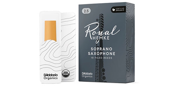 D'Addario Woodwinds / ソプラノサックスリード ロイヤル ヘムケ オーガニック 2.5