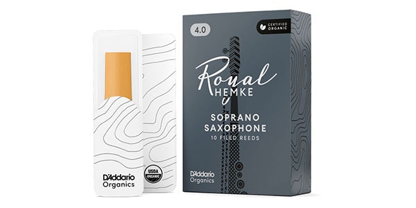 D'Addario Woodwinds / ソプラノサックスリード ロイヤル ヘムケ オーガニック 4.0