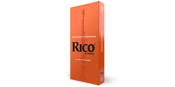 D&#39;Addario Woodwinds / Soprano saxophone reeds Rico 1.5, pack of 25.