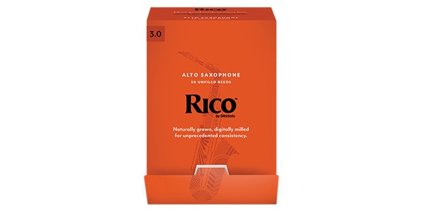 D&#39;Addario Woodwinds / Alto saxophone reeds Rico 3.0, pack of 50