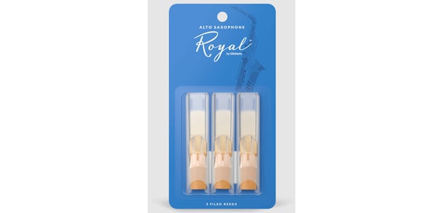 D&#39;Addario Woodwinds / Alto saxophone reed, Royal 2.5, pack of 3.