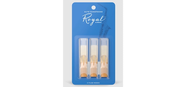 D&#39;Addario Woodwinds / Alto saxophone reed Royal 3.0, pack of 3.