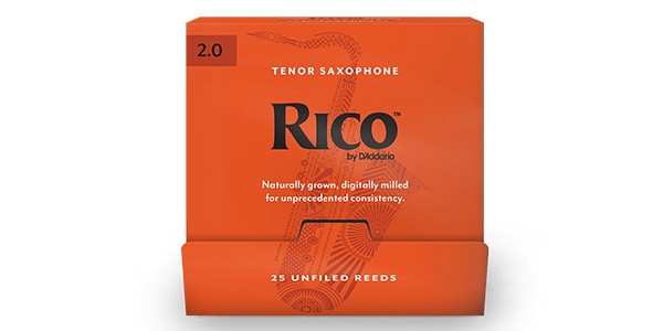 D&#39;Addario Woodwinds / Tenor saxophone reeds Rico 2.0, pack of 25