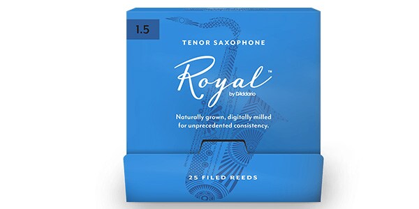 D&#39;Addario Woodwinds / Tenor saxophone reeds Royal 1.5, pack of 25.