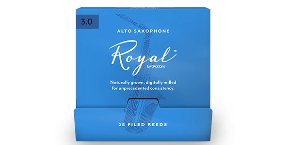 D&#39;Addario Woodwinds / Tenor saxophone reeds Royal 2.0, pack of 25.
