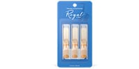 D'Addario Woodwinds / Tenor saxophone reeds, Royal 2.5, pack of 3.