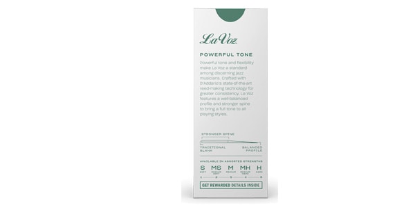 D'Addario Woodwinds / Tenor Sax Reed La Vose MS 画像2