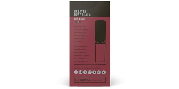 D&#39;Addario Woodwinds / Alto saxophone reed PlastiCover 1.0画像2